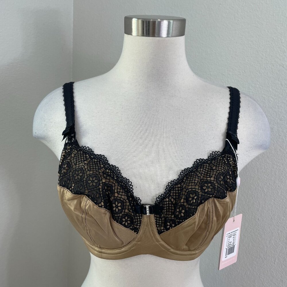 NEW Cake Lingerie 34E Honeycomb Macaroon Maternity Nursing‎ Bra Underwire